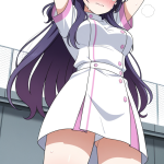 【】紫髪ハーフ