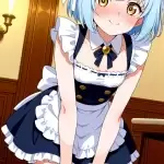 【エロ画像】水色ショ