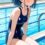 【エロ画像】青グラデ