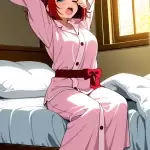 【エロ画像】赤髪外ハ