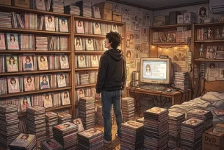 円盤でAVコレクション