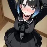 【エロ画像】青グラデ