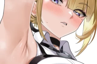 【二次】腋見せ女子、