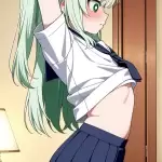 【エロ画像】赤髪セミ