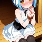 【エロ画像】青髪外ハ