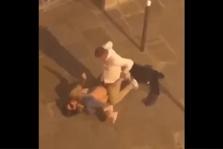 夜に道端でクンニやセ