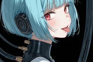 【AIイラスト】メカ娘