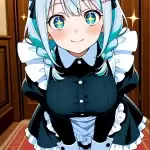 【エロ画像】水色ツイ