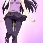 【エロ画像】紫髪セミ