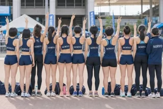 【画像】陸上女子のス
