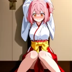 【エロ画像】ピンク髪