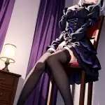 【エロ画像】銀髪セミ