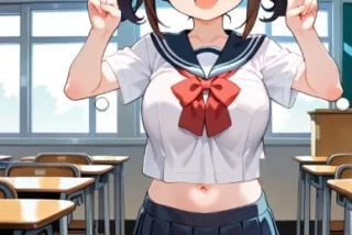 ダブルピースをするセ