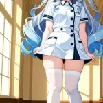 【エロ画像】水色セミ
