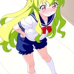 【エロ画像】ライム色