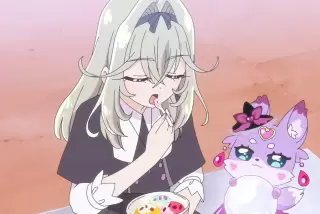 【画像】女の子が口の