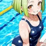 【エロ画像】ライム色
