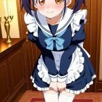 【エロ画像】紫髪ツイ
