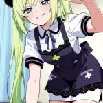 【エロ画像】ライム色