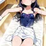 【エロ画像】緑髪ウェ