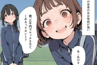 【エロ漫画】貞操逆転