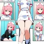 【エロ画像】ピンク髪
