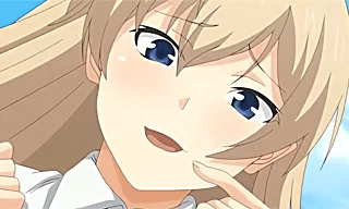 爆乳JKが屋上でパイズ
