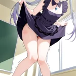 【エロ画像】グレー髪