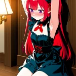 【エロ画像】赤髪ロン