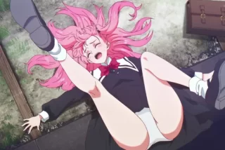 【画像】パンツが見え