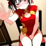 【エロ画像】黒髪お団