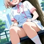 【エロ画像】茶髪刈り