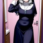 【エロ画像】グレー髪