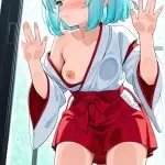 【エロ画像】水色ハー