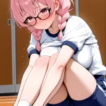 【エロ画像】ピンク髪
