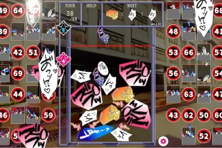 69人で対戦するスイカ