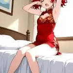【エロ画像】赤髪ロー
