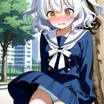 【エロ画像】白髪セミ