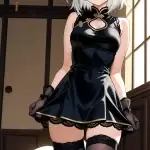 【エロ画像】黒青グラ