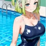 【エロ画像】ライム色