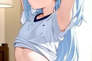 【エロ画像】白髪セミ