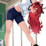 【エロ画像】ピンク髪