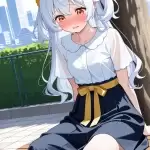 【エロ画像】白髪セミ