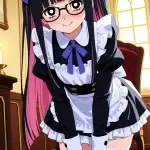 【エロ画像】黒青グラ