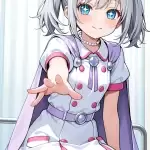 【エロ画像】グレー髪