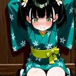 【エロ画像】黒髪ロー