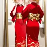 【エロ画像】金髪ポニ
