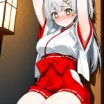 【エロ画像】銀髪ハー