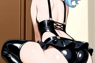 【エロ画像】茶髪ロー