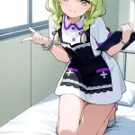 【エロ画像】ライム色